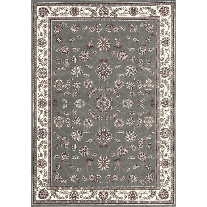 Admire Home Living Amalfi Traditional Oriental Scroll Pattern Area Rug Red 2'2 X - Diamond Home USA