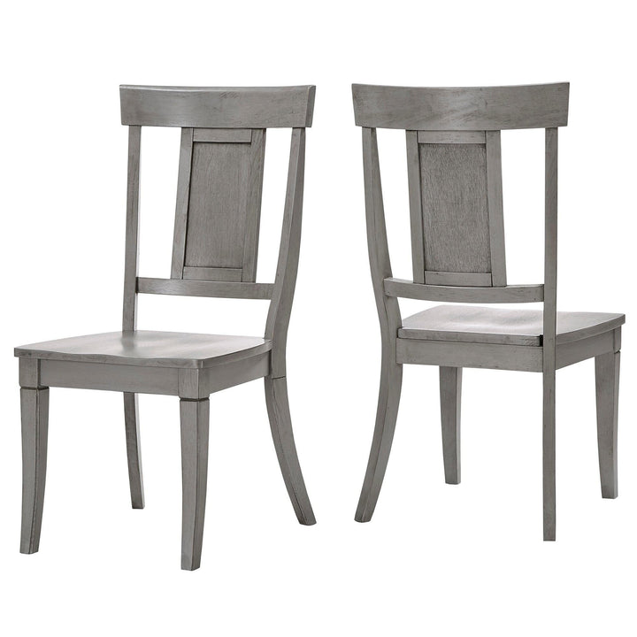 Inspire Q Eleanor Panel Back Wood Dining Chair (Set of 2) by Classic Antique