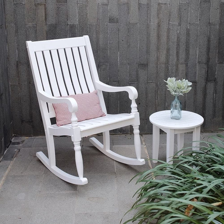 Cambridge Casual Thames Oversized OneSize Rocking Chair/White