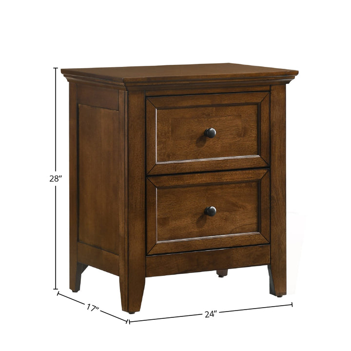 Intercon San Mateo Youth 2 Drawers Tuscan Nightstand