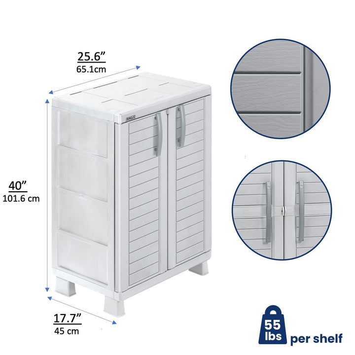 Rimax 11567 Outdoor Storage Medium Grey