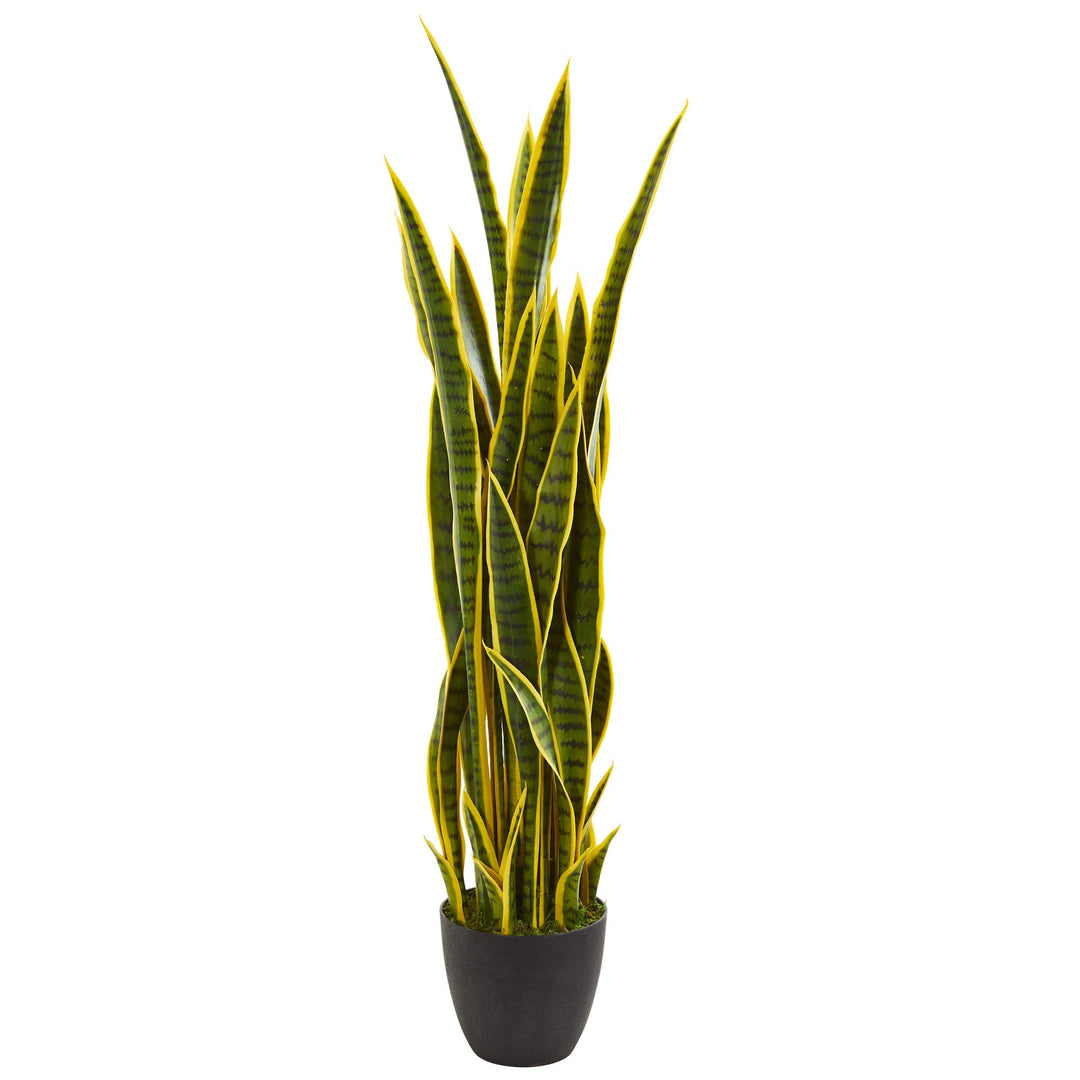 Nearly Natural 4ft. Sansevieria Artificial Plant