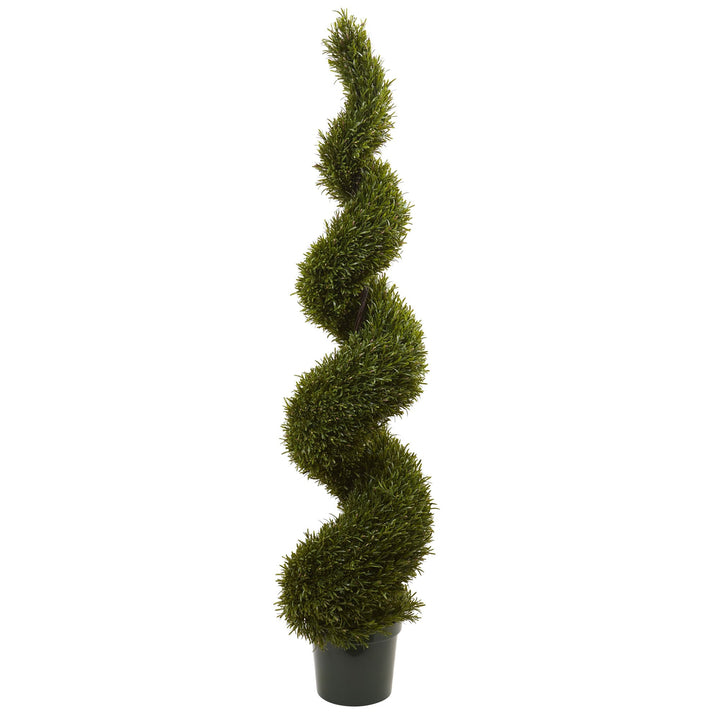 Nearly Natural 6ft. Rosemary Spiral Tree (Indoor/Outdoor)