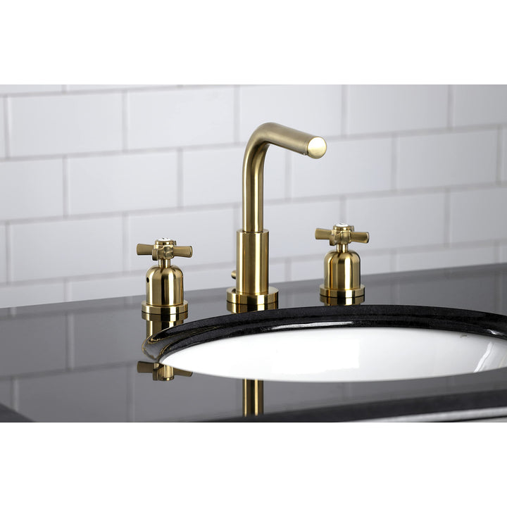 Kingston s Fauceture FSC8953ZX 8 in. Widespread Bathroom Faucet Brushed