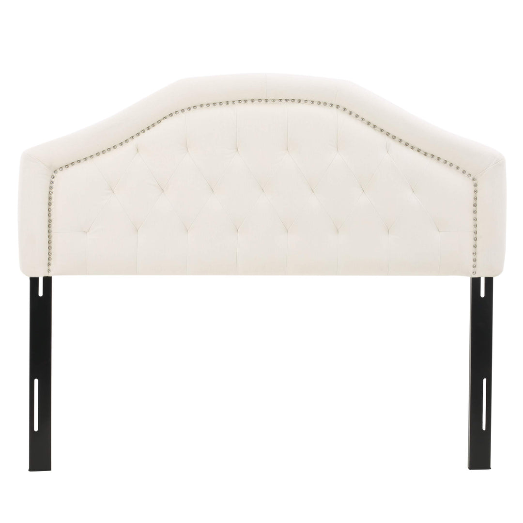 Christopher Knight Home Killian Fabric Headboard Queen / Full Ivory