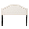 Christopher Knight Home Killian Fabric Headboard Queen / Full Ivory