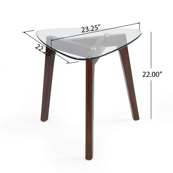 Christopher Knight Home 313922 END Table Walnut