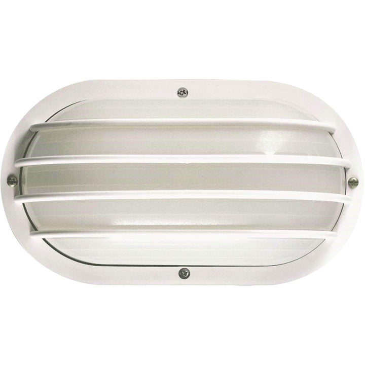 1-Light White Outdoor Wall-Mounted Light Fixture Industrial Metal Dimmable