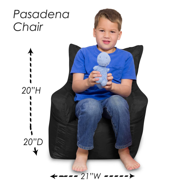 Posh Creations Bean Bag Structured Seat for Toddlers and Kids Comfy