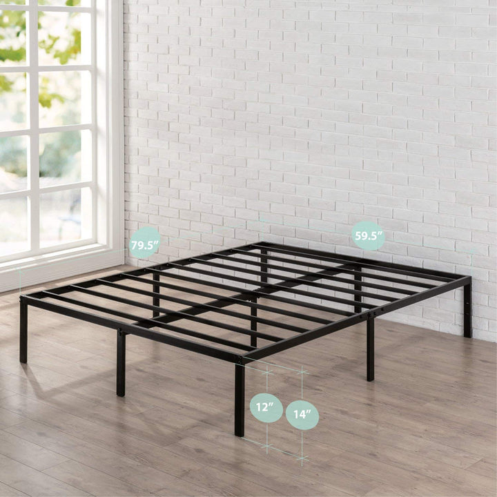 ZINUS Yelena 14 Inch Metal Platform Bed Frame / Slat Support / No Box