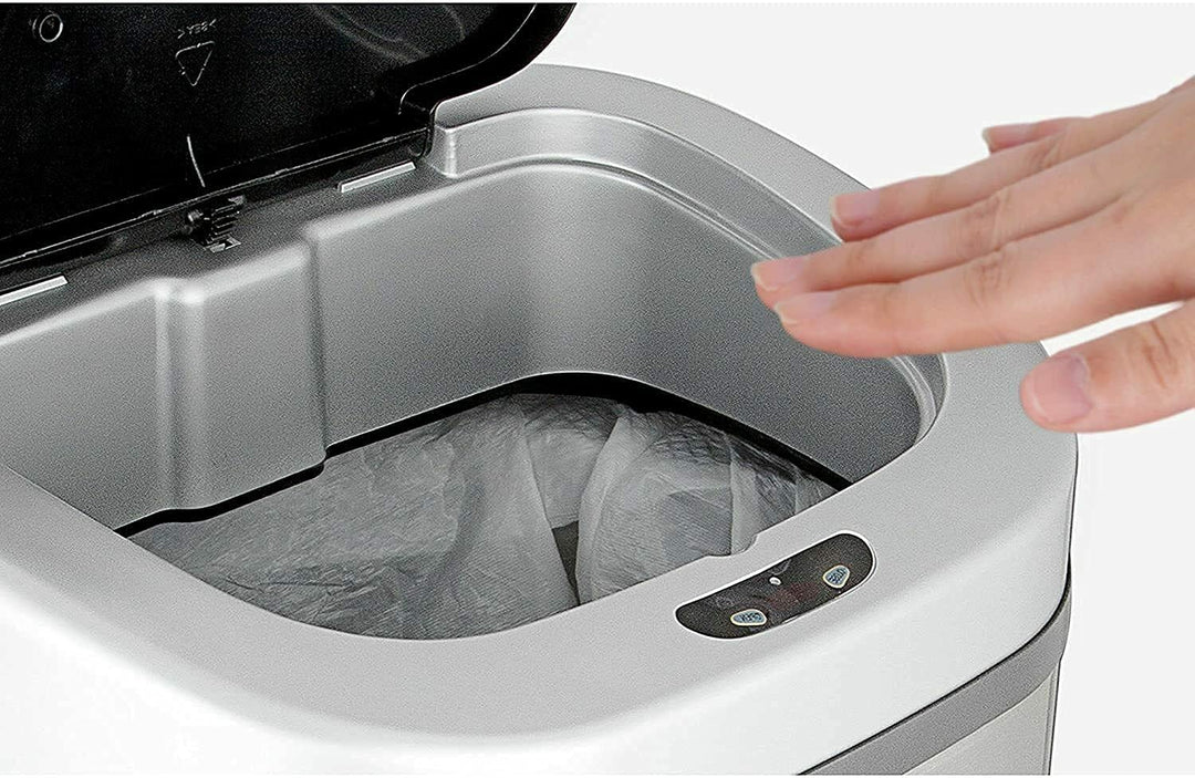 Automatic Touchless en Trash Can with Lid Motion Sensor Trash Can for