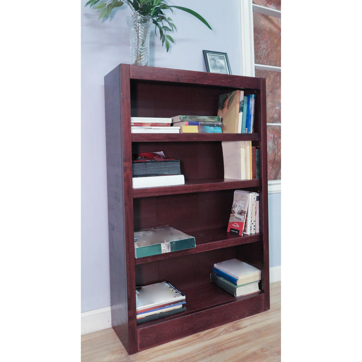 Concepts In Wood Midas Four Shelf Bookcase 48" H Finish