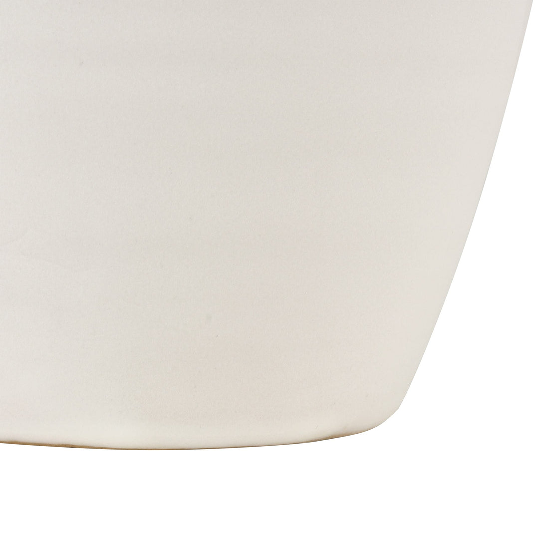 Vase Medium White Transitional Ceramic