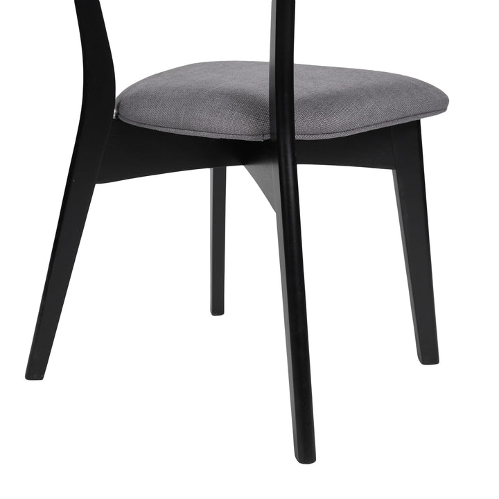 Christopher Knight Home Abrielle Mid-Century Modern Dining Chairs with Light