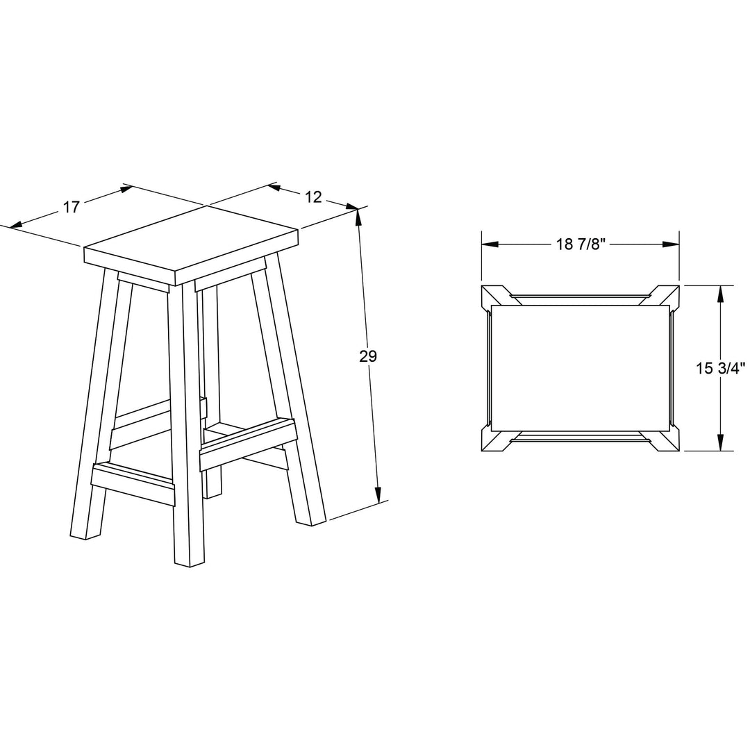 Yardistry Madison Bar Stools (2pc)