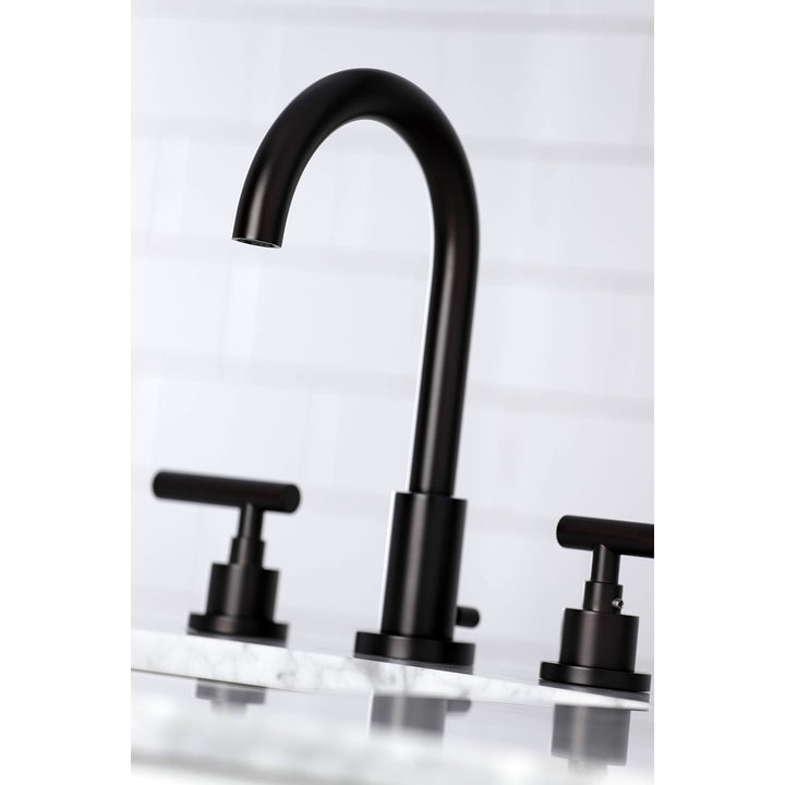 Kingston Brass Manhattan 8 in. Widespread Bathroom Faucet