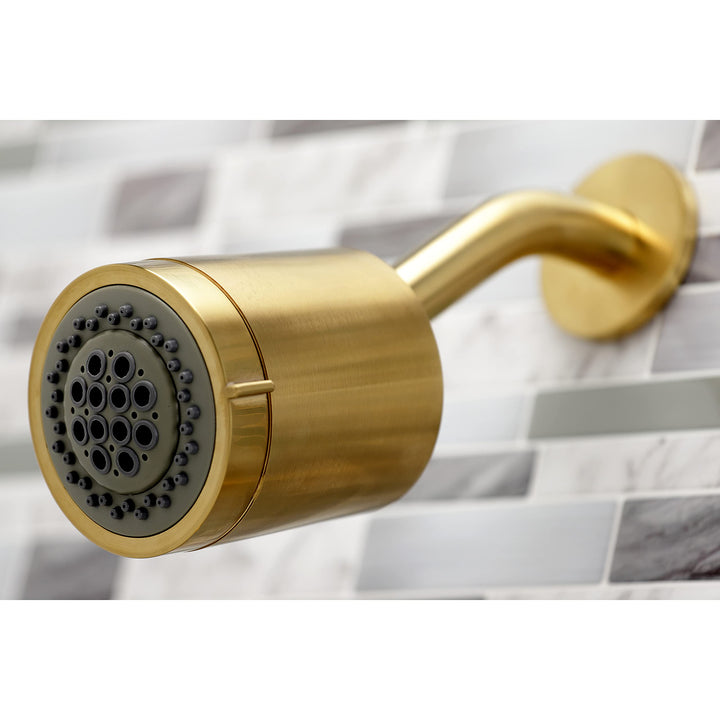 Kingston Brass NuvoFusion Two-Handle Tub and Shower Faucet