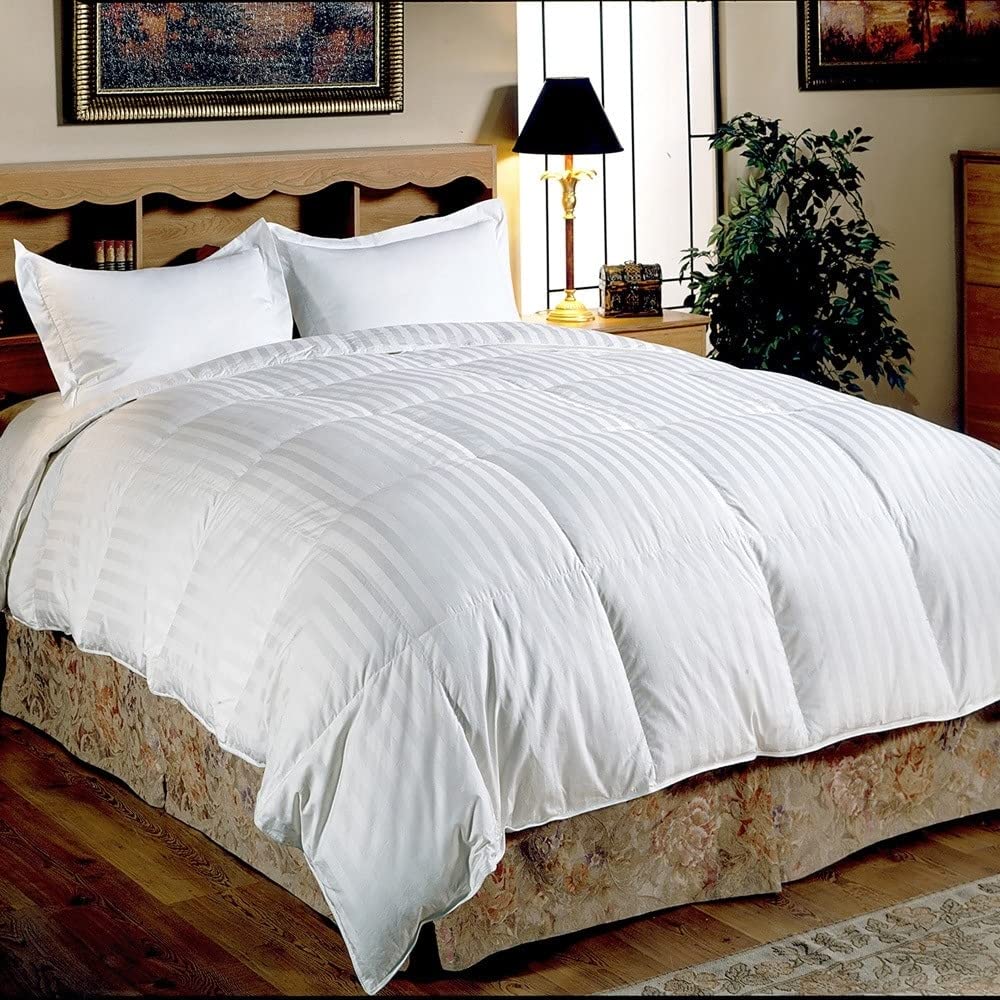 Hotel Grand 500 Thread Count Medium Warmth Siberian White Down Comforter Full Full - Queen