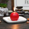 Zest Candle CBZ-003 12-Piece Ball Candles 2-Inch Count