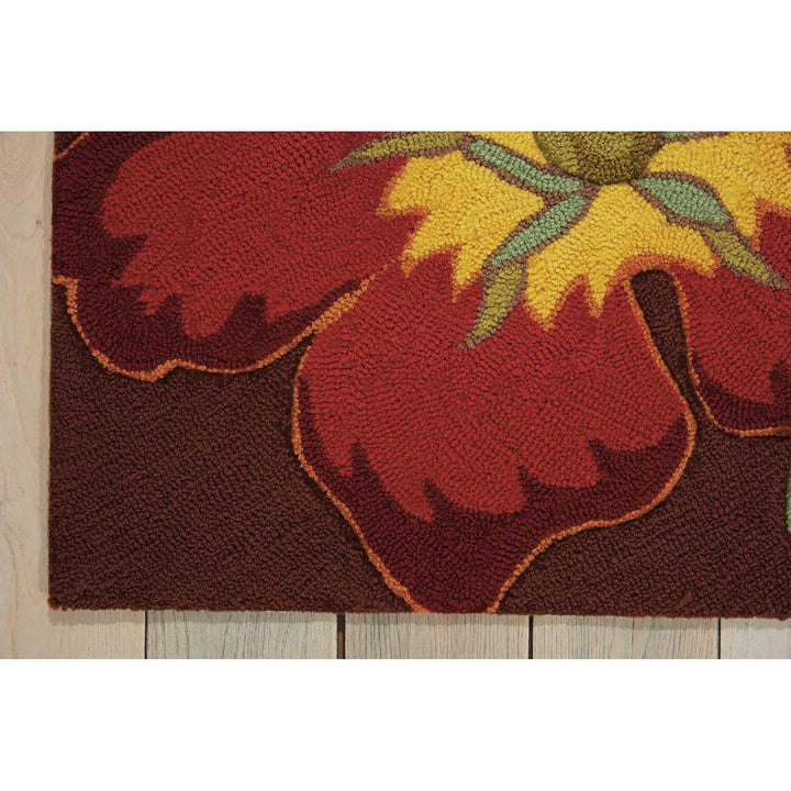 Nourison Fantasy Area-Rug Modern Floral Bed Room Living Room