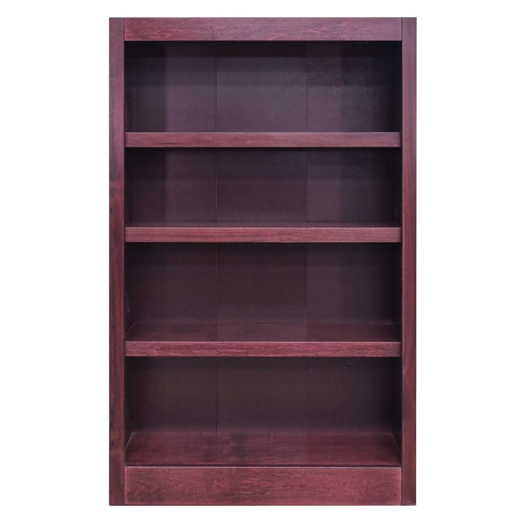 Concepts In Wood Midas Four Shelf Bookcase 48" H Finish