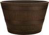 HDR WHISKEY BARREL PLANTER 22.24" Diameter - Kentucky Walnut