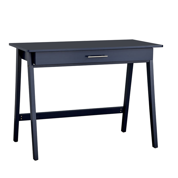 Target Marketing Systems Renata Wooden Home Office Desk Blue