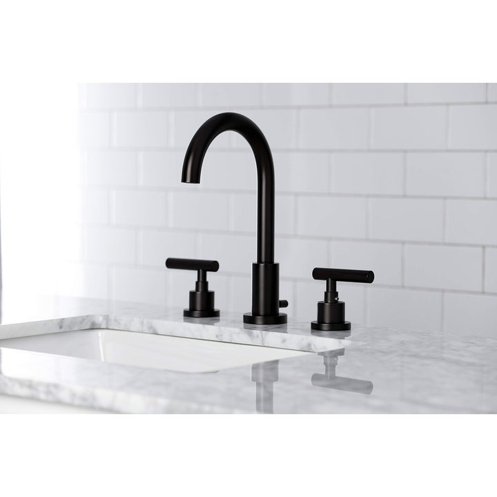 Kingston Brass Manhattan 8 in. Widespread Bathroom Faucet