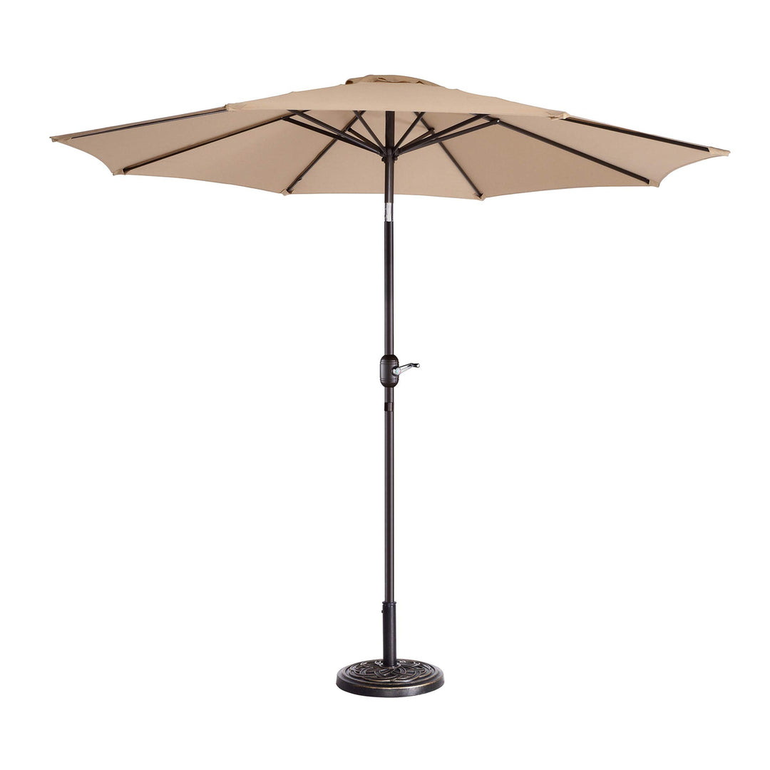 Villacera 9-Foot Outdoor Patio Umbrella Beige