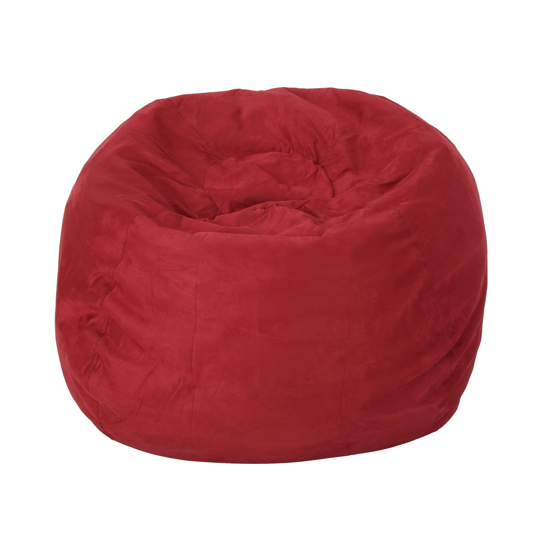 Christopher Knight Home Waldo 5 Foot Bean Bag 5 Ft Chinese Red