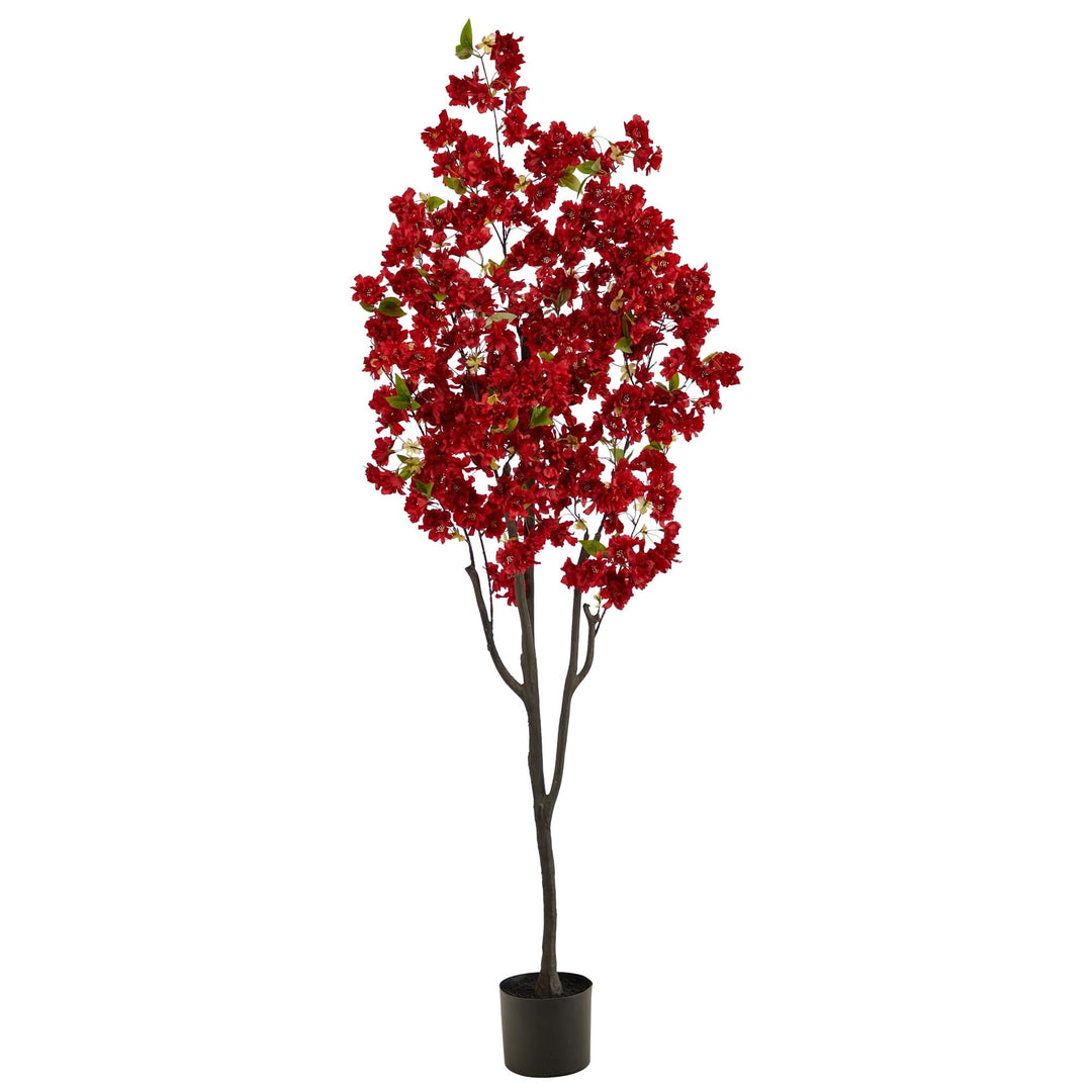 6' Cherry Blossom Artificial Tree Black