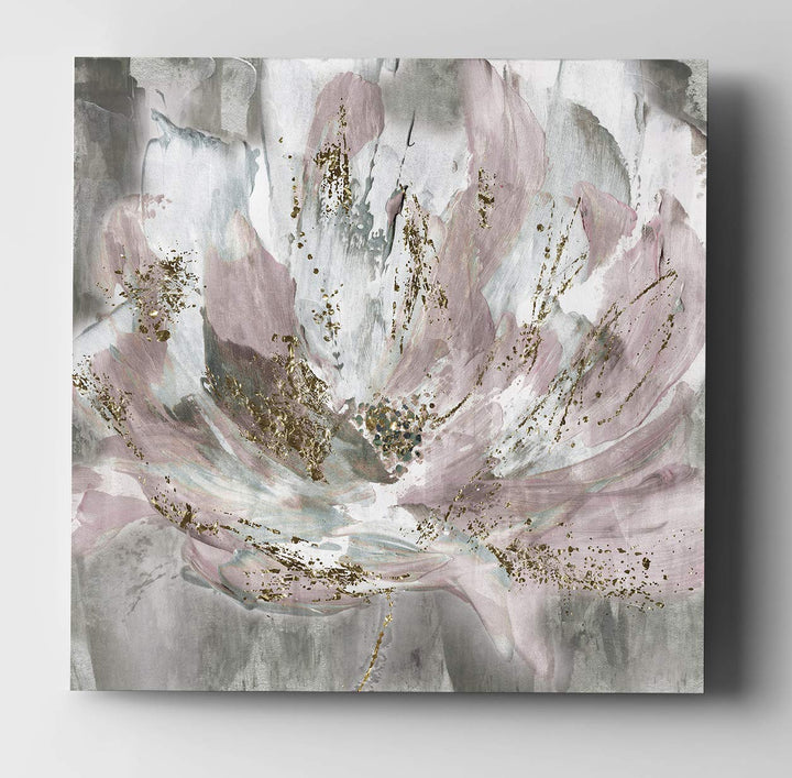 Wexford Home Home Blush Flower Power Gallery Wrapped Canvas Wall Art 40x40