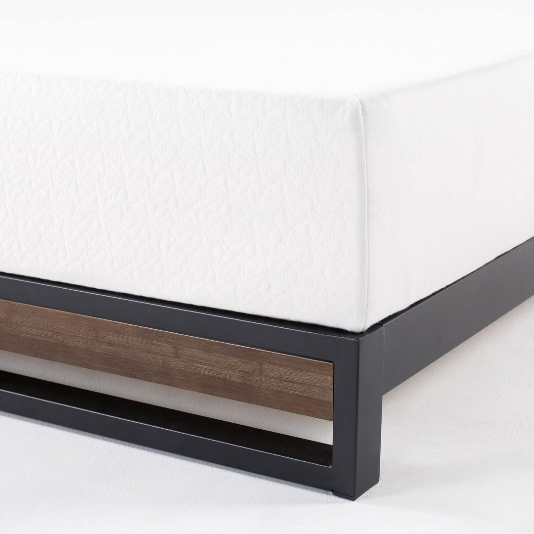 ZINUS GOOD DESIGN Award Winner Suzanne 6 Inch Bamboo and Metal Platforma Bed