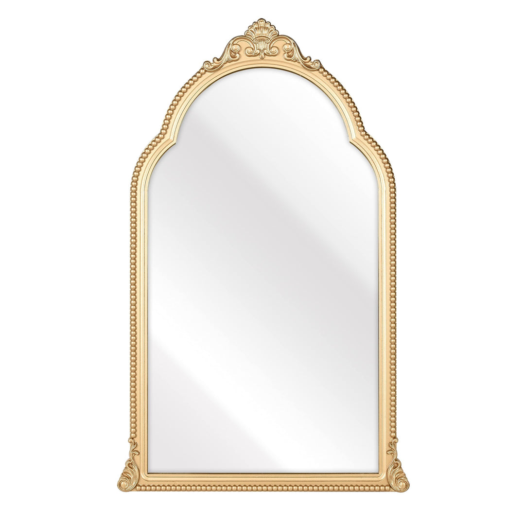 Wall Mirror Gold Traditional Includes Hardware