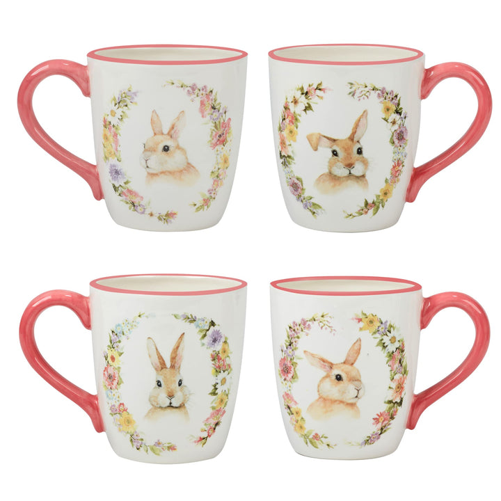 Certified International Easter Garden 20 oz. Mugs Set of 4 Assorted Designs 4