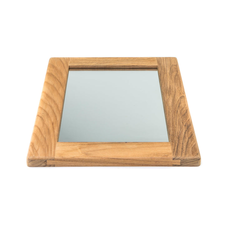 Whitecap 62544 Teak Rectangular Mirror - 11" W x 15" H