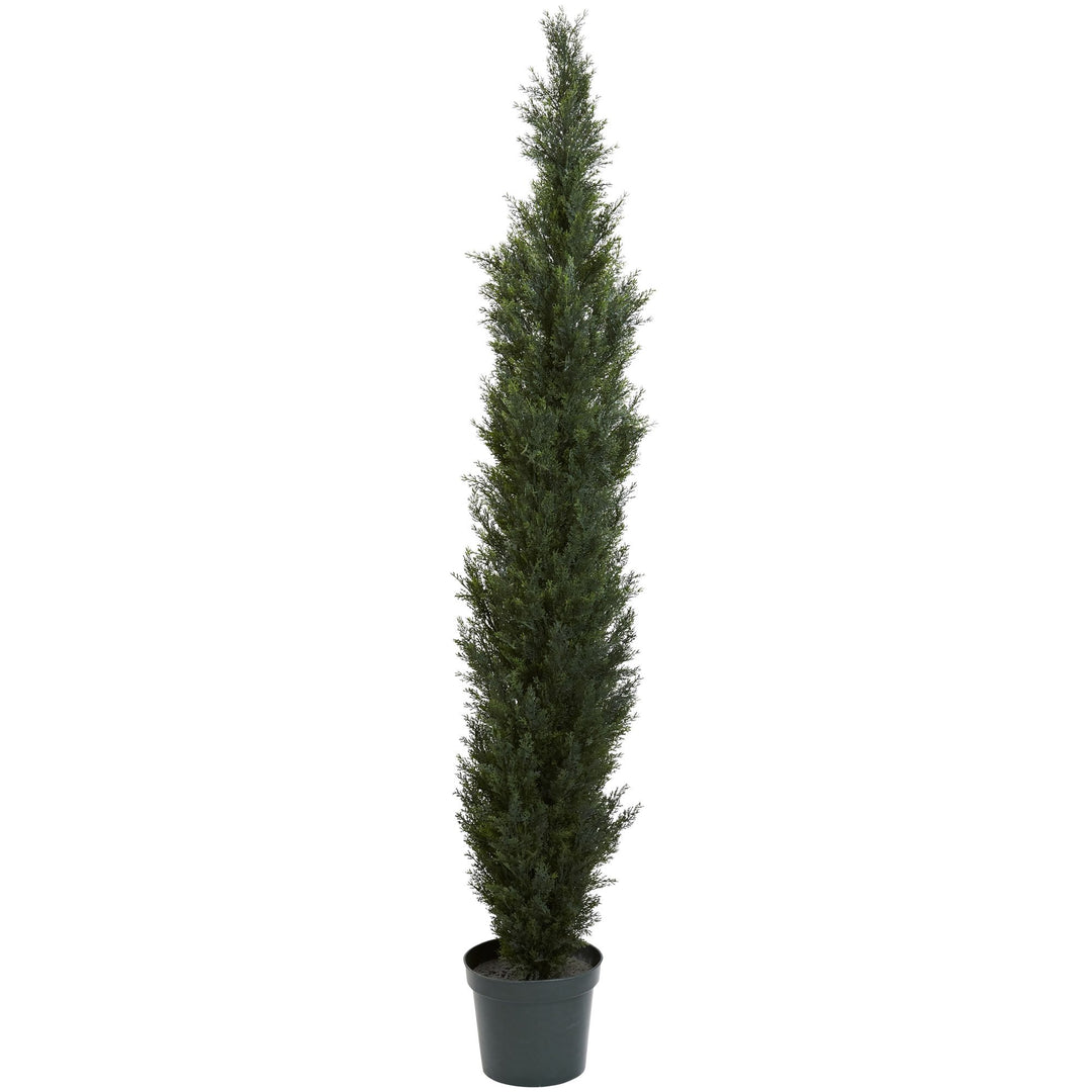 Nearly Natural Cedar Pine Artificial Tree 7ft Green