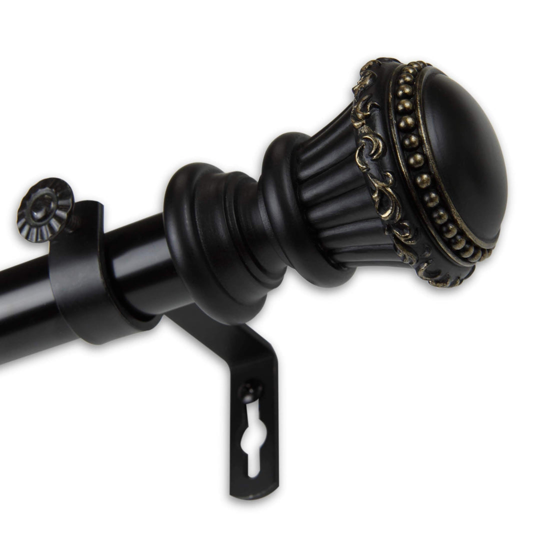 InStyleDesign Trinity 1 inch Diameter Adjustable Curtain Rod