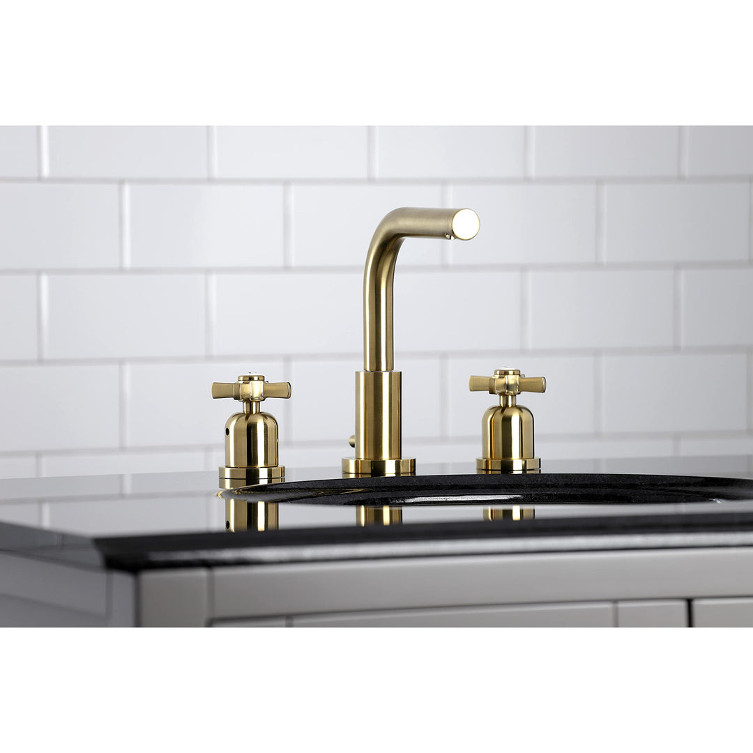 Kingston s Fauceture FSC8953ZX 8 in. Widespread Bathroom Faucet Brushed