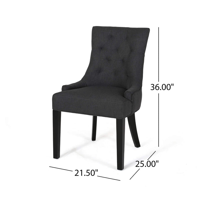 Christopher Knight Home Cheney Dining Chair Deep Dark