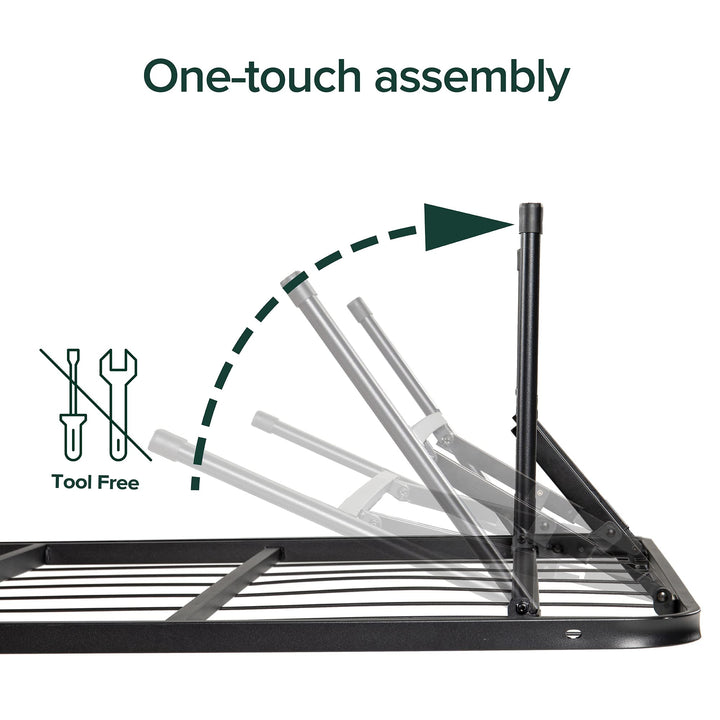 ZINUS SmartBase Tool-Free Assembly Mattress Foundation 14 Inch Metal Platform