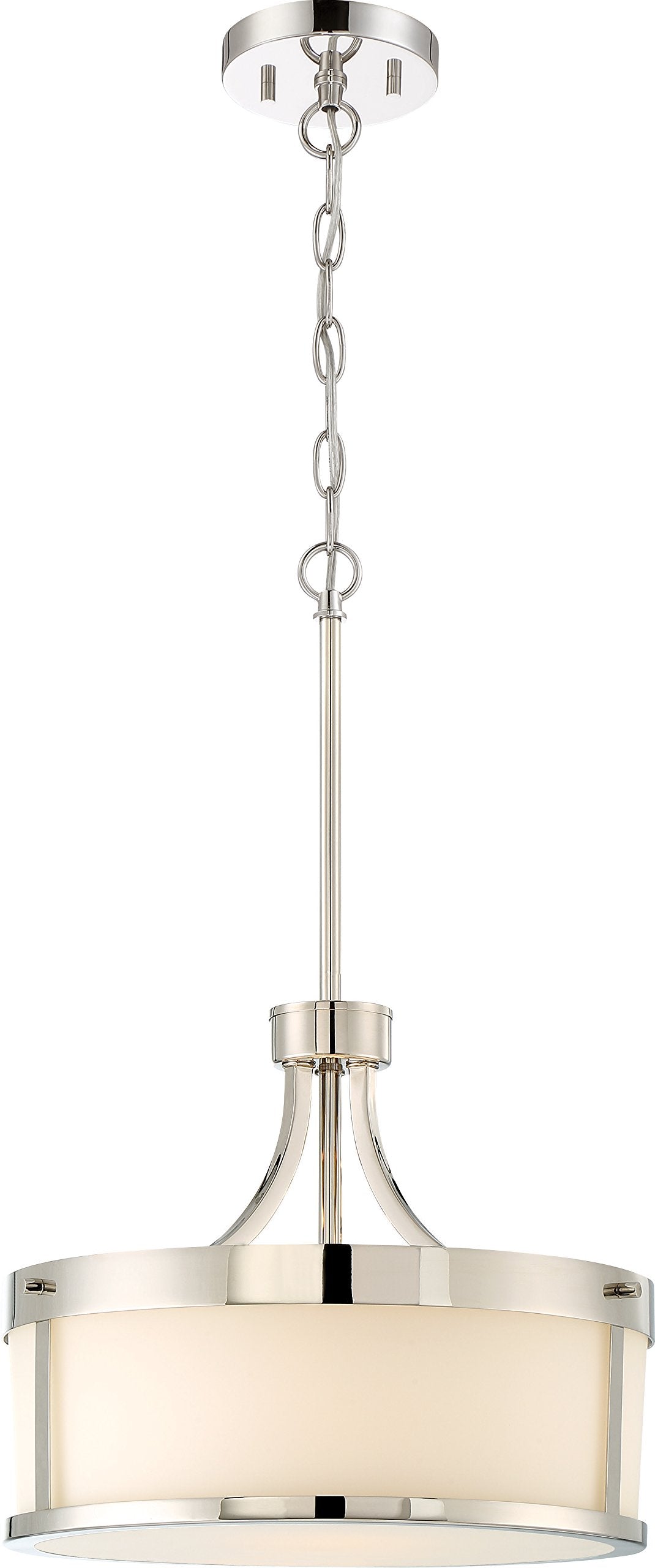 Nuvo 60/6227 Two Light Pendant 2 Polished Nickel