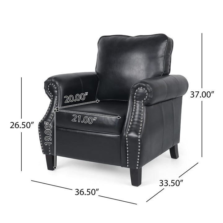 Christopher Knight Home Dowd Club Chair Dark