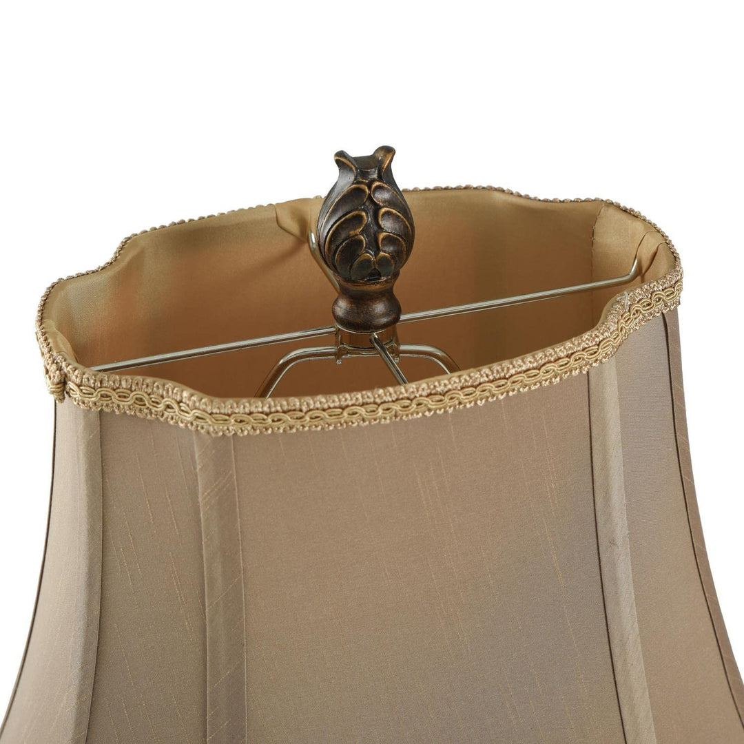 Stylecraft Home Collection L31354BDS Signature Table Lamp Blue and Brown