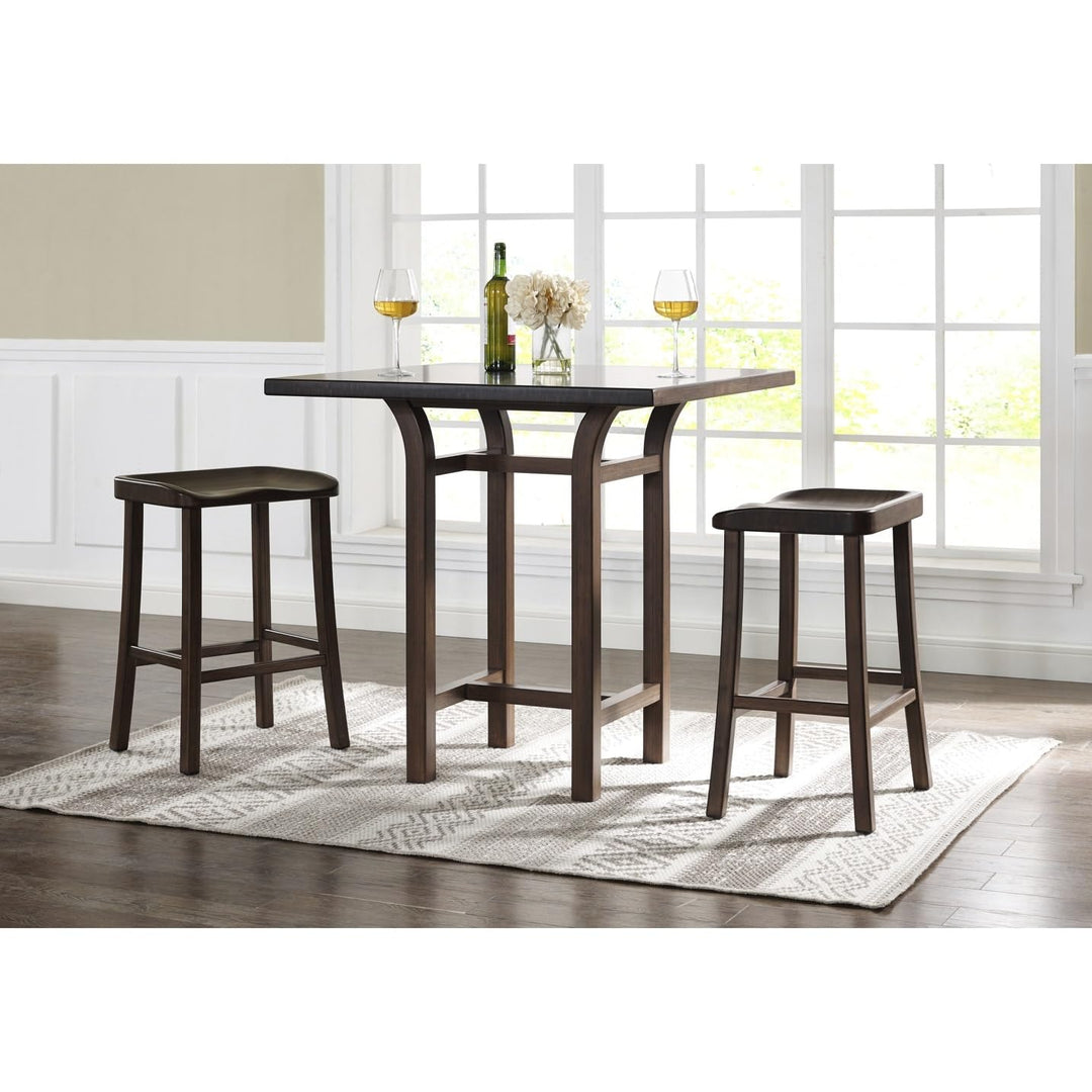 Greenington Tulip 26" Counter Height Stool Black Walnut