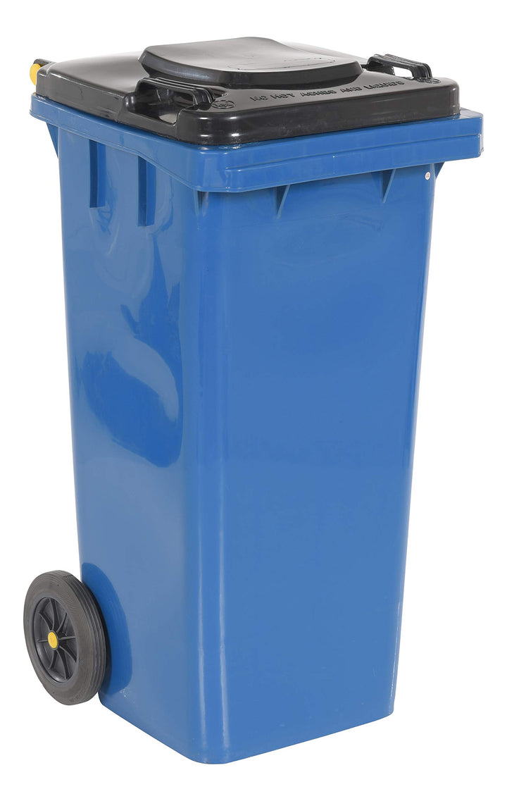 Vestil TH-2-BLU Trash Can Polyethylene 18-1/2" Width 7-1/2" Height 22" Depth