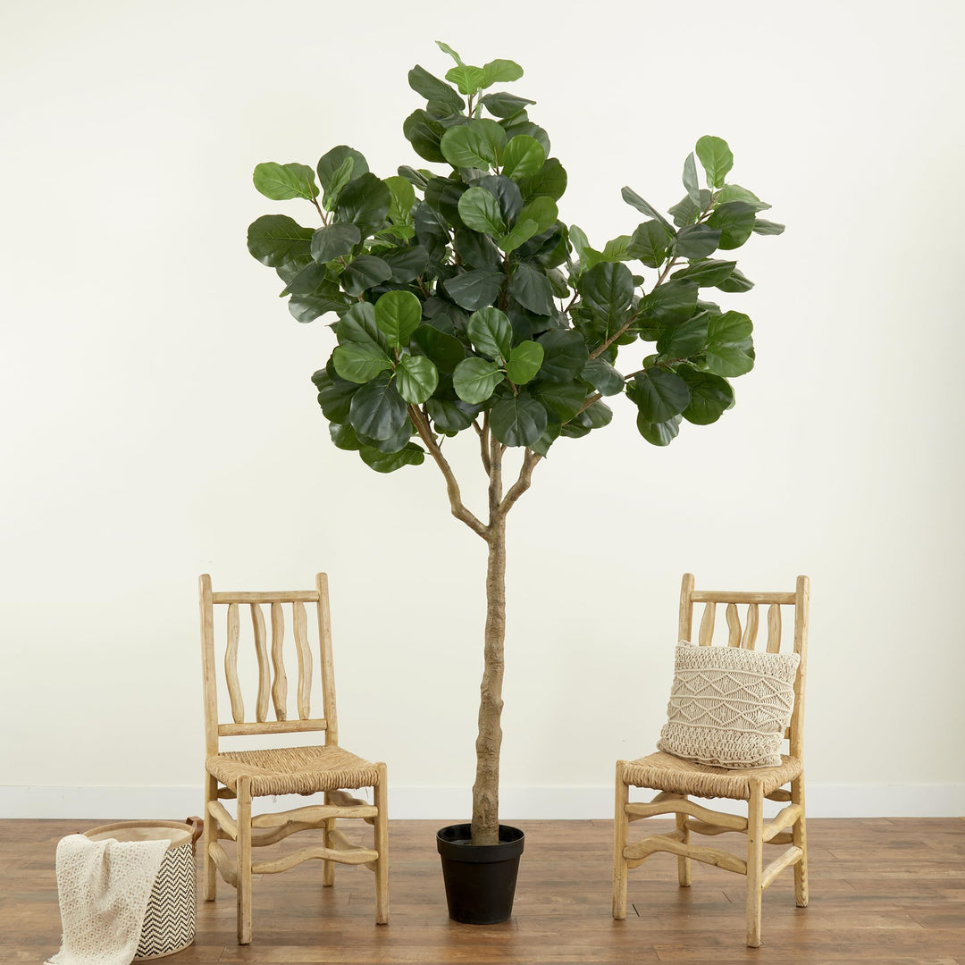 Nearly Natural 10ft. Artificial Fiddle Leaf Fig Tree