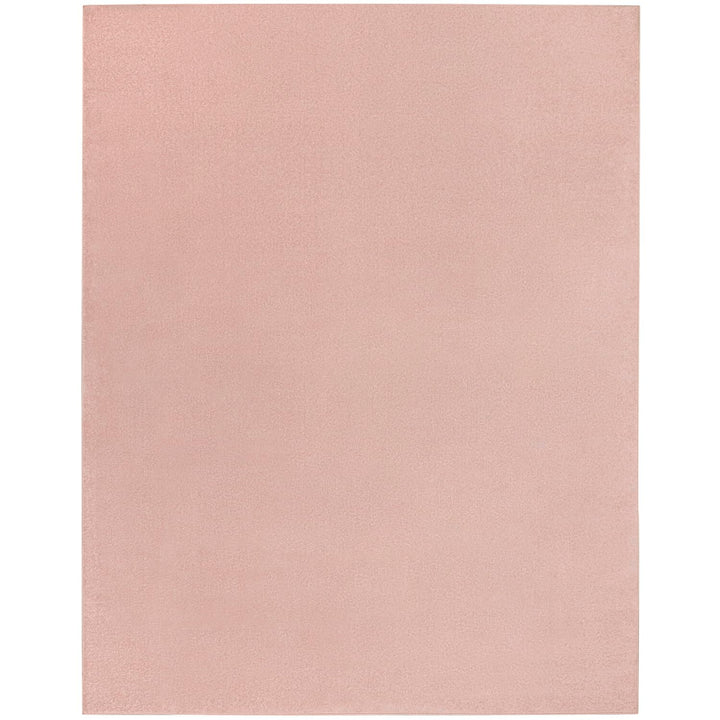 Nourison Essentials Indoor/Outdoor Pink 8' x 10' Area Rug Easy Cleaning Non 8' x 10' - Pink