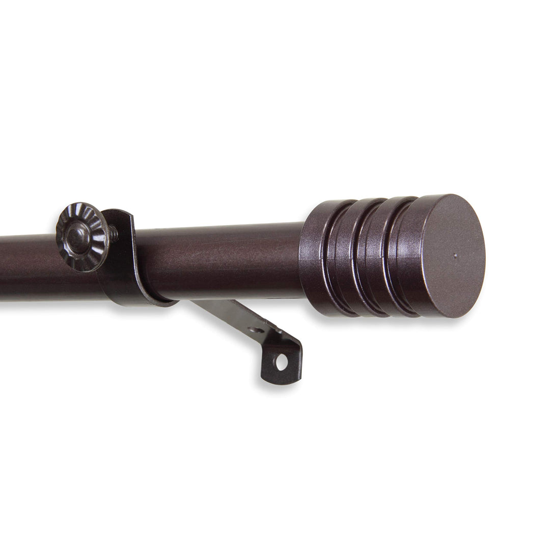 InStyleDesign Don Adjustable Telescoping Steel Curtain Rod