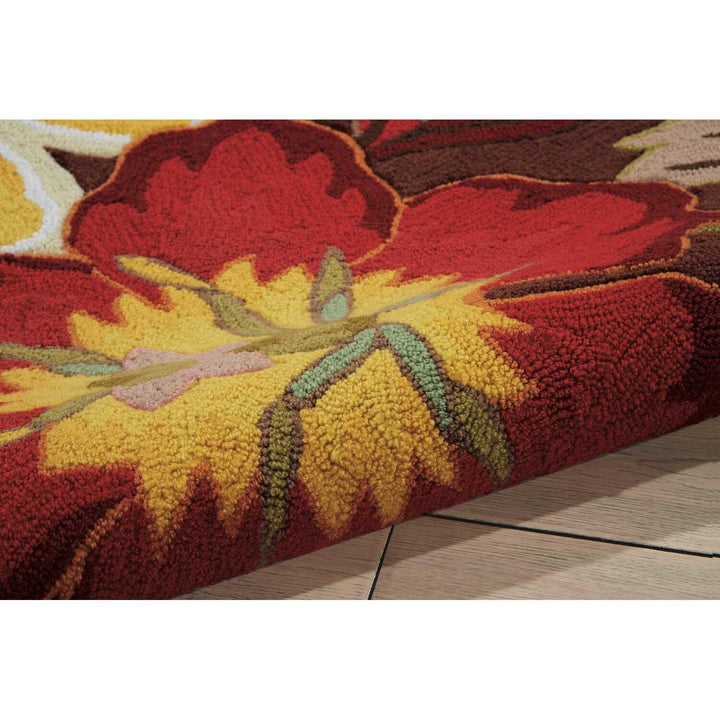 Nourison Fantasy Area-Rug Modern Floral Bed Room Living Room